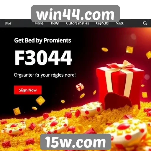 Plataforma de apostas win44.com apresenta promoções especiais